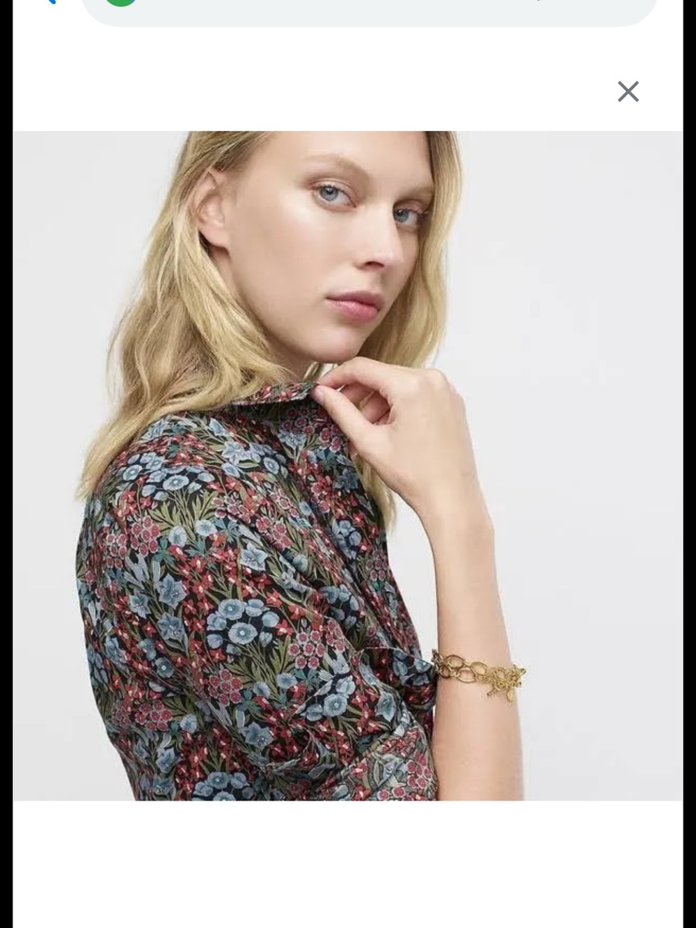 J.Crew Liberty perfect shirt in Elderberry - Picture 2 of 6